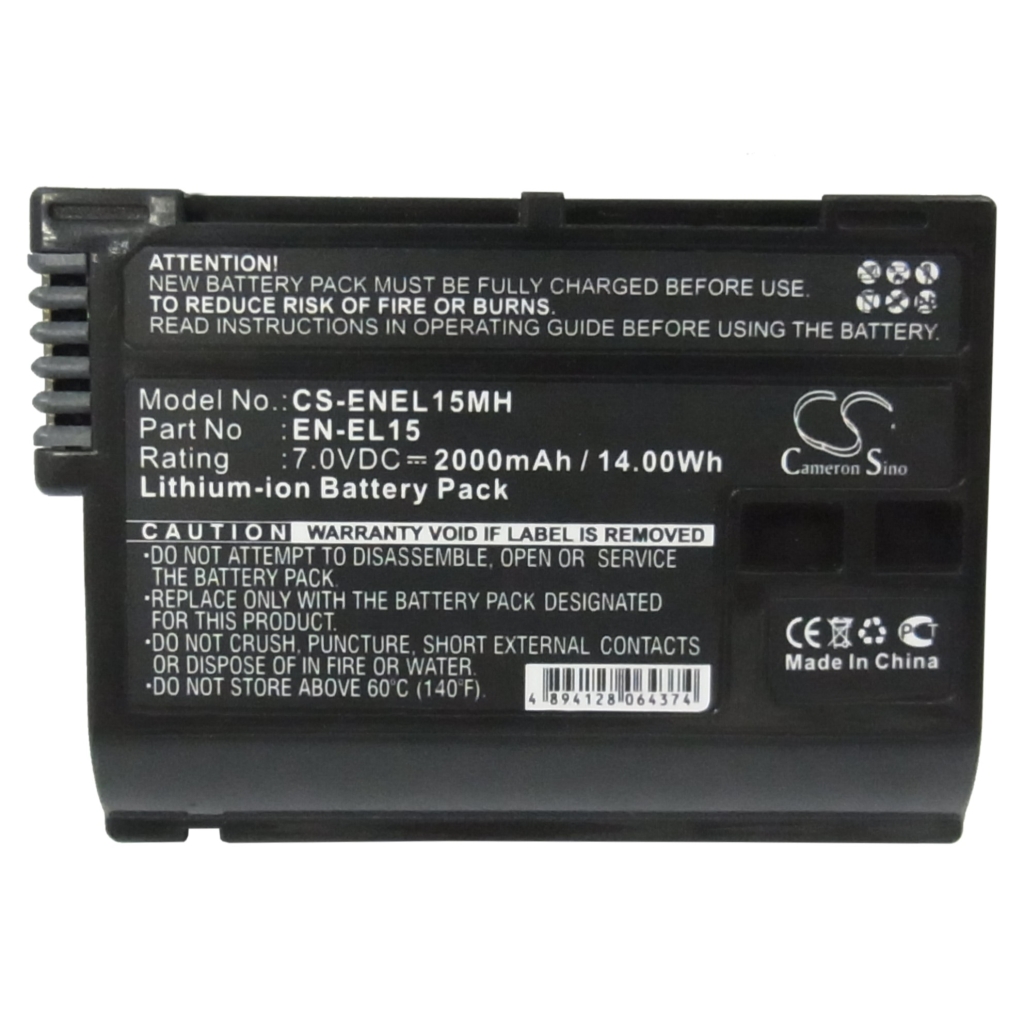 Batteries Remplace EN-EL15