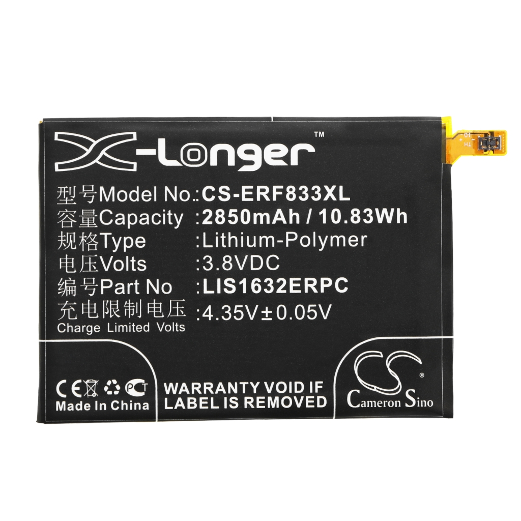 Mobile Phone Battery Sony Ericsson CS-ERF833XL