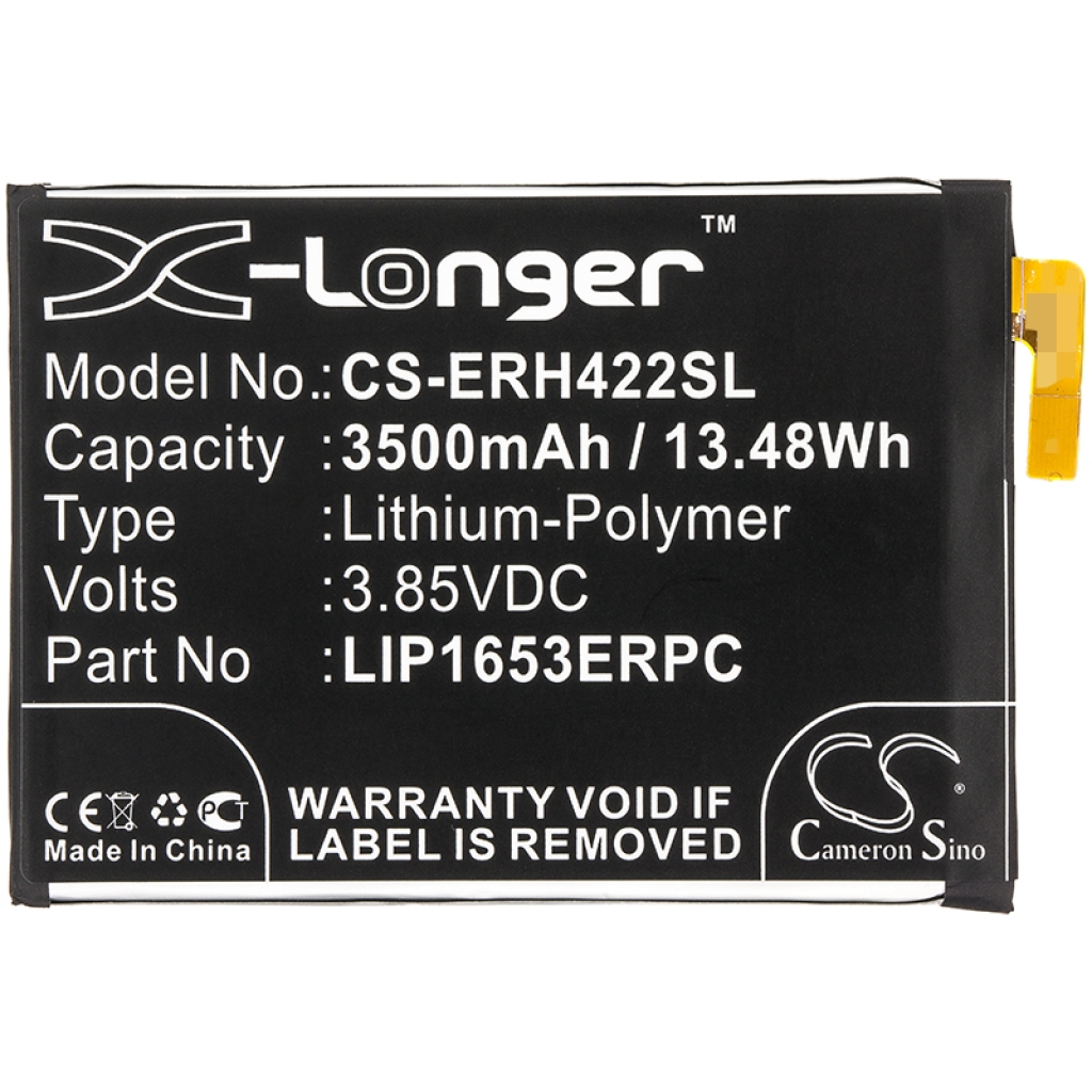 Batteries Remplace LIP1653ERPC