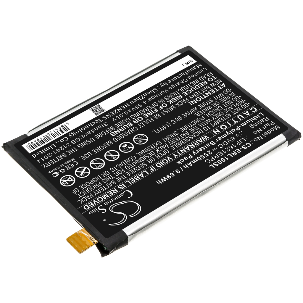 Remplacement de batterie compatible pour Sony LIP1621ERPC