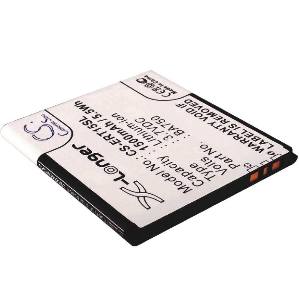 Compatible battery replacement for Sony Ericsson BA750