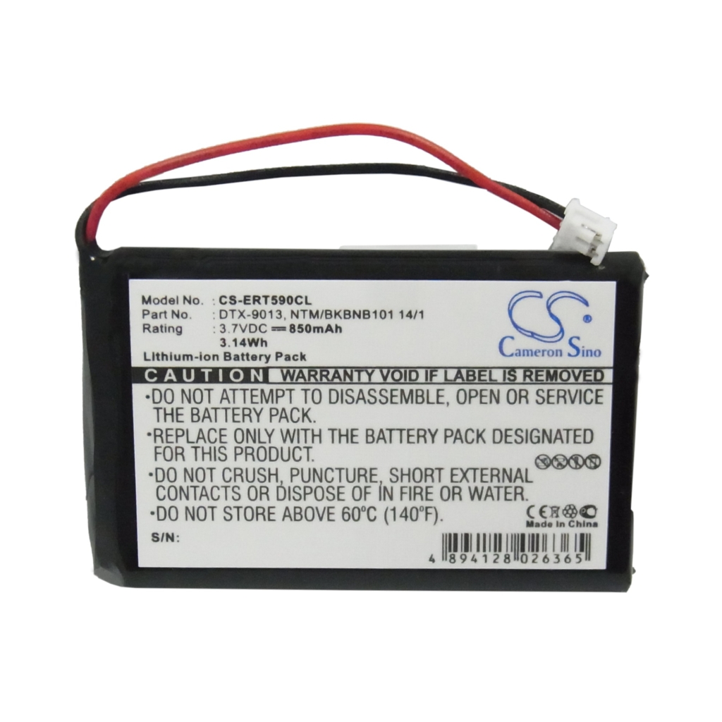 Battery Replaces NTM/BKBNB10114/1