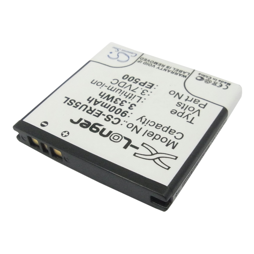 Compatible battery replacement for Sony Ericsson EP500