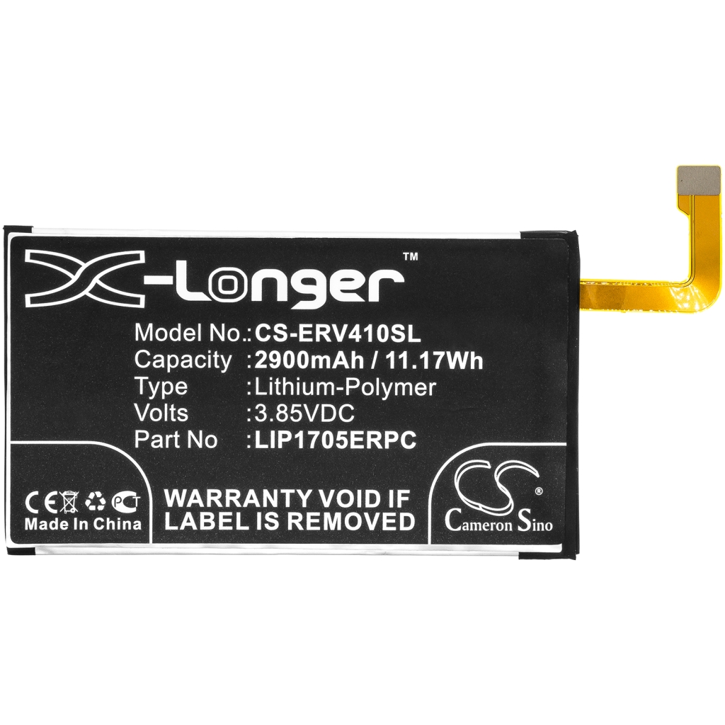 Compatible battery replacement for Sony LIP1705ERPC