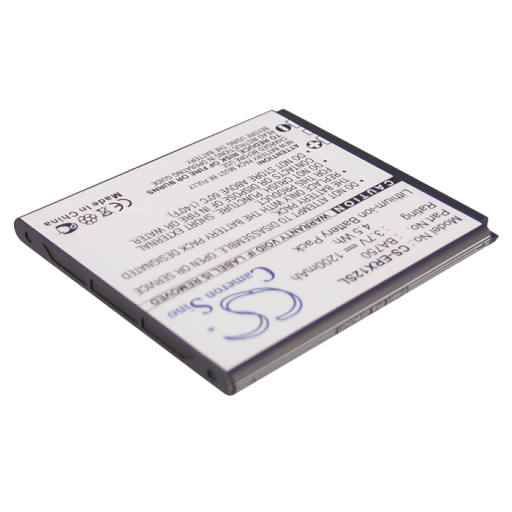 Compatible battery replacement for Sony Ericsson BA750