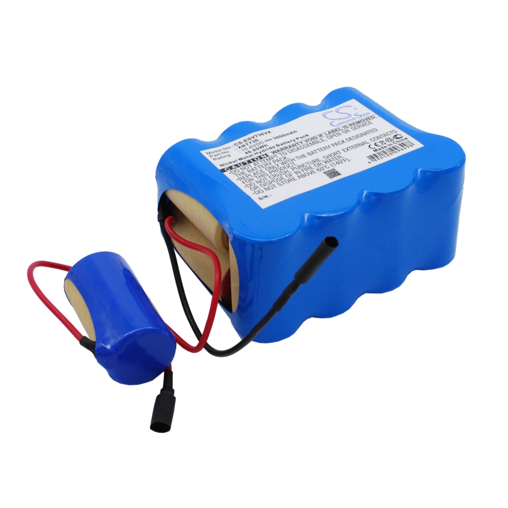 Compatible battery replacement for Euro Pro XBP736