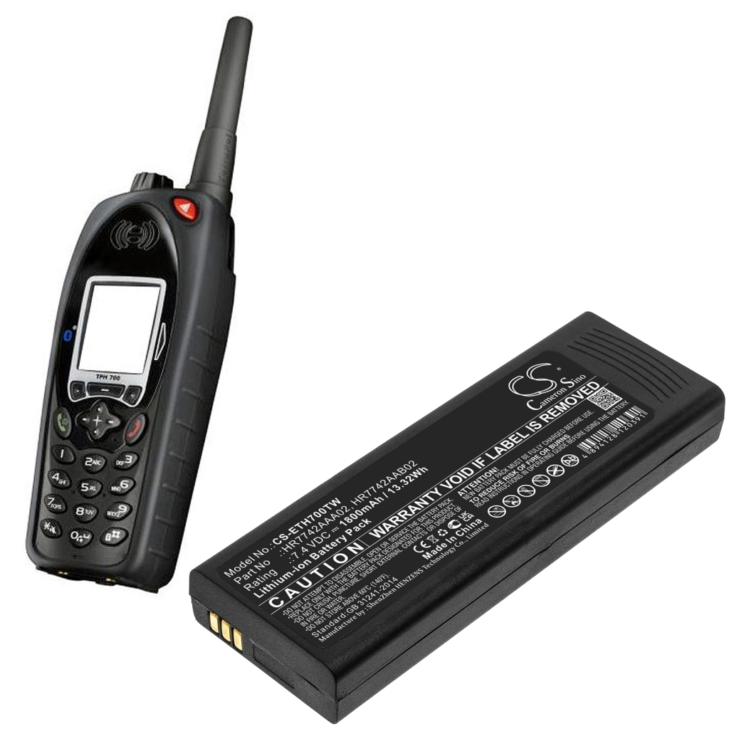 Two-Way Radio Battery Cassidian TPH700