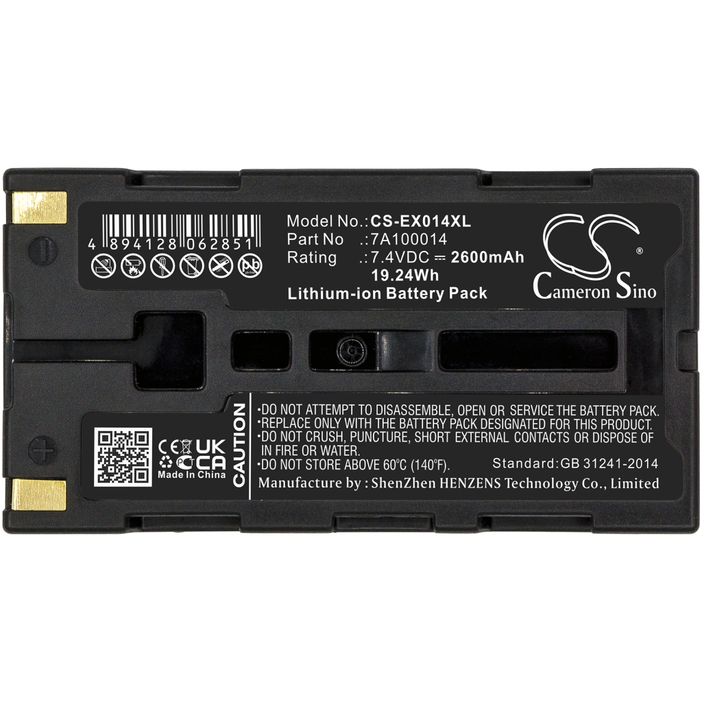 Battery Replaces 7A100014-1