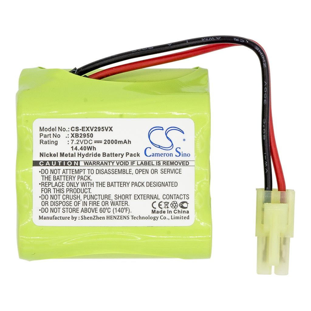 Compatible battery replacement for Shark XB2950