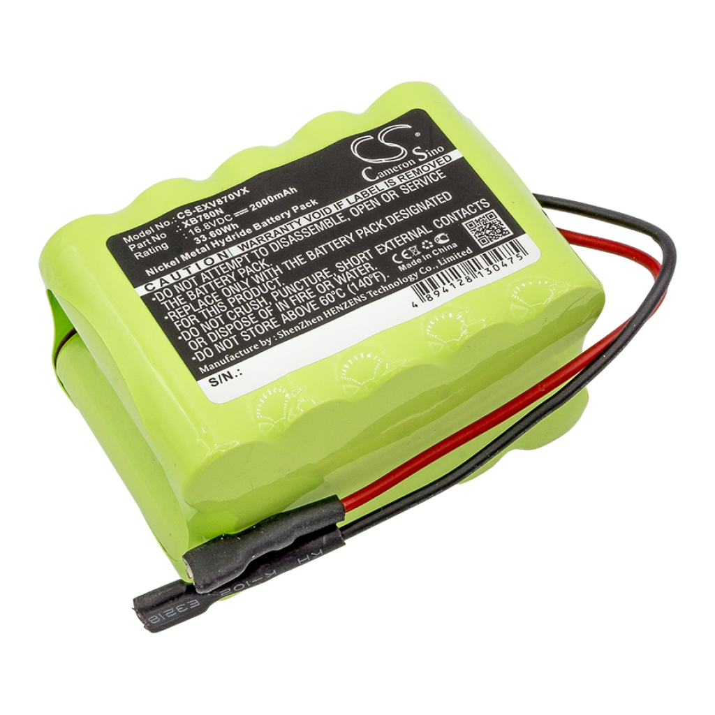 Compatible battery replacement for Euro Pro XB780N