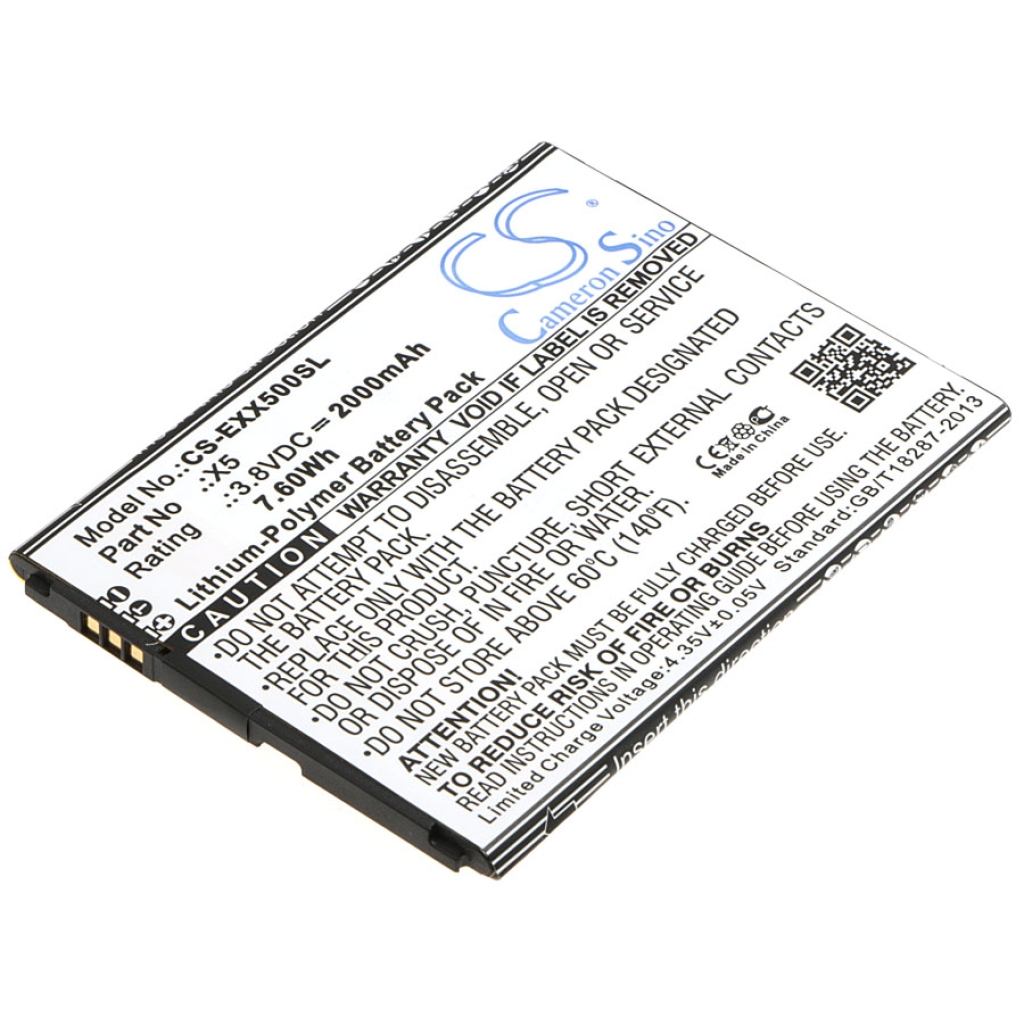 Compatible battery replacement for Explay X5