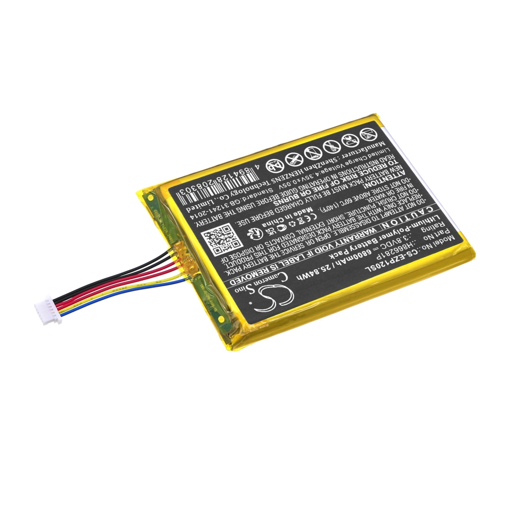 Remplacement de batterie compatible pour Ezviz H866281P