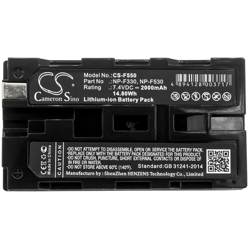 Battery Replaces NP-F570