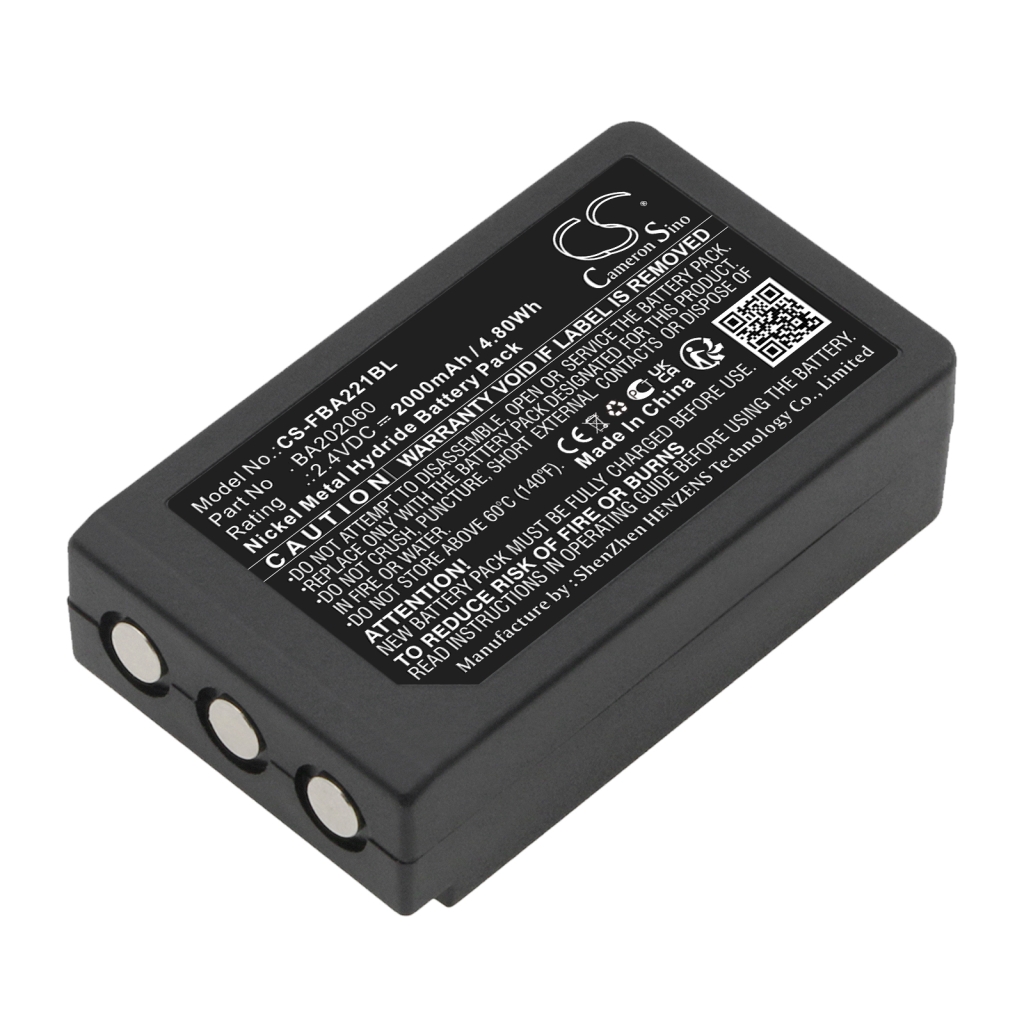 Remplacement de batterie compatible pour HBC BA202060