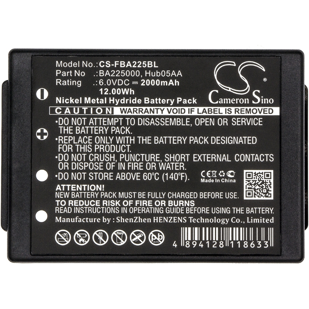 Batteries Remplace BA206000