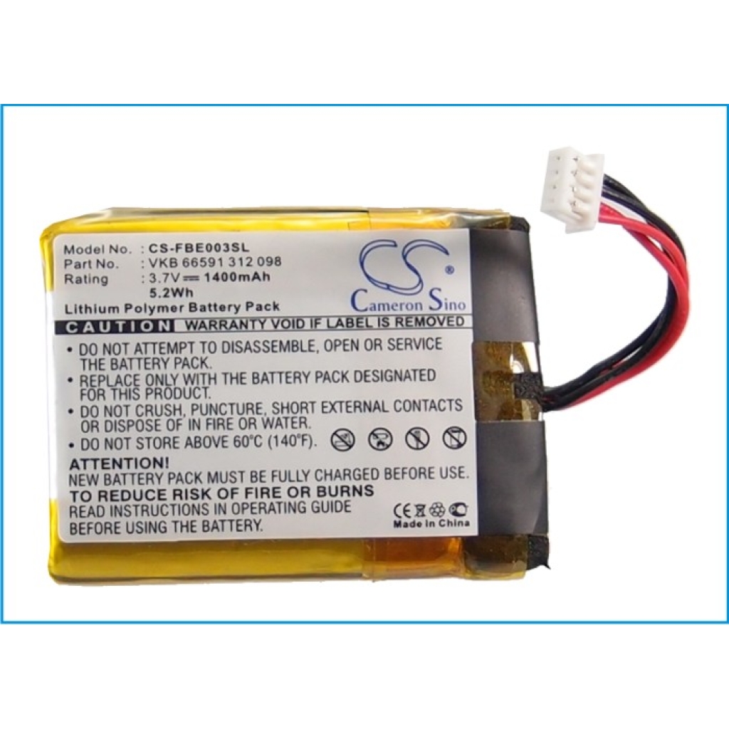 Batteries Remplace VKB 66591 312 098