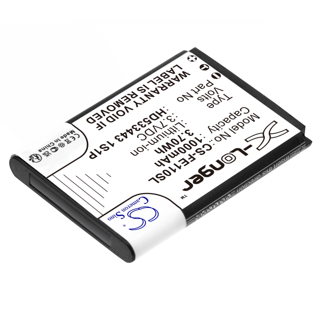 Compatible battery replacement for Technaxx HD533443 1S1P