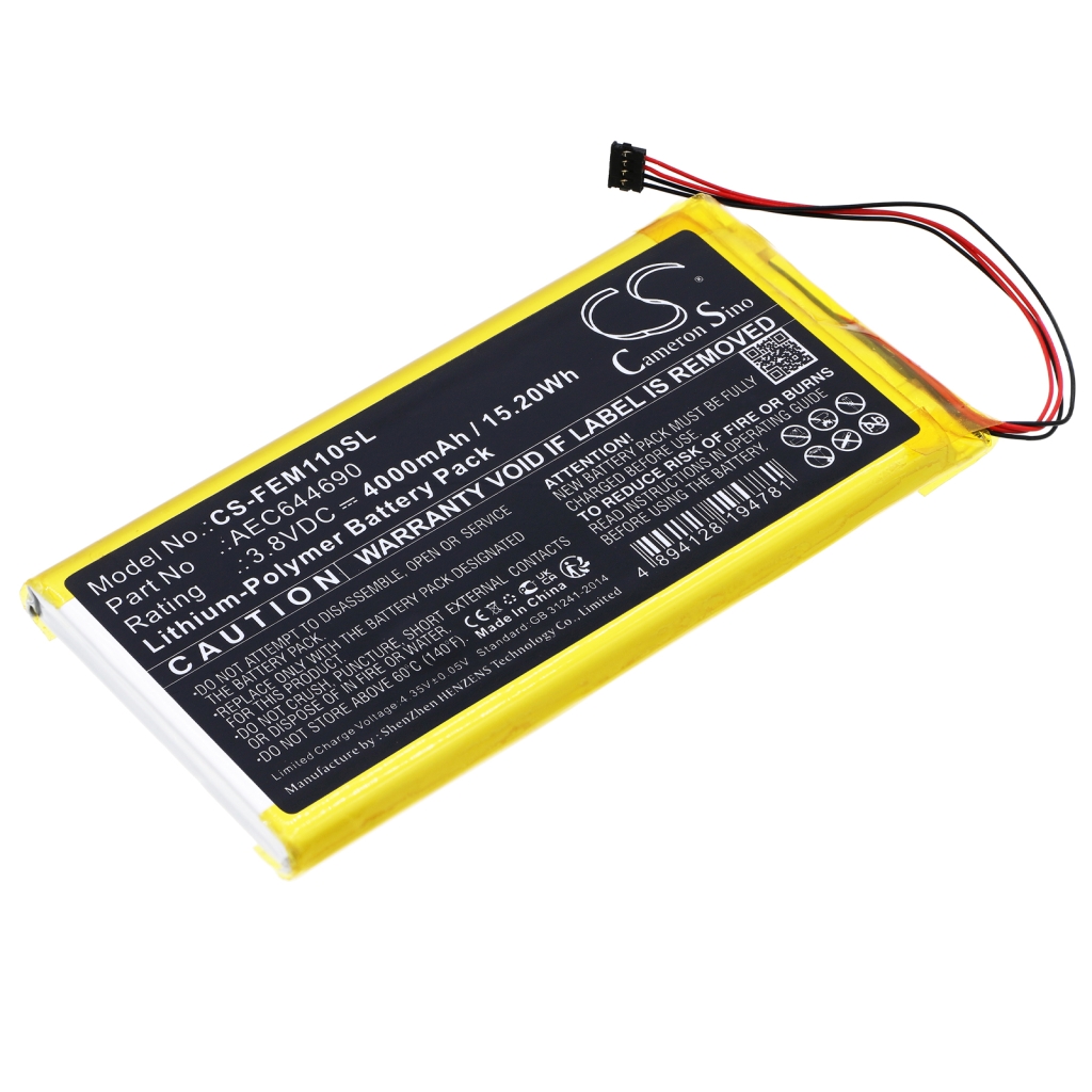 Batteries Amplifier Battery CS-FEM110SL