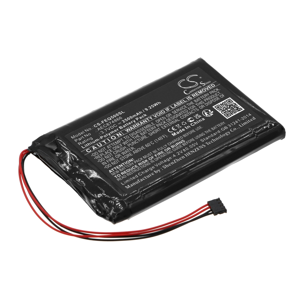 Batteries Amplificateur Batterie CS-FEQ500SL