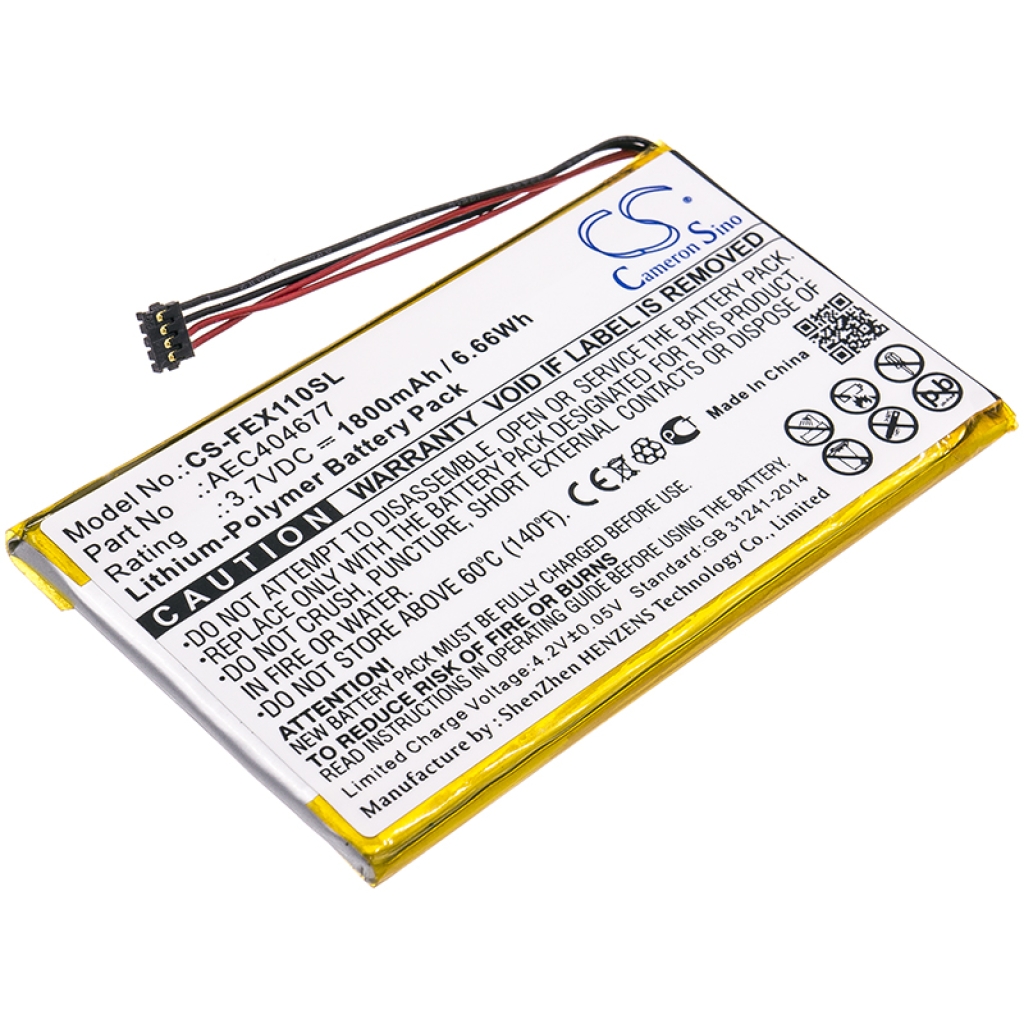 Batteries Amplifier Battery CS-FEX110SL