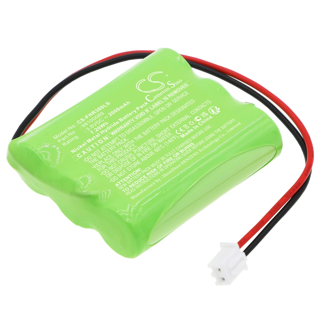 Compatible battery replacement for Fischer 98100089