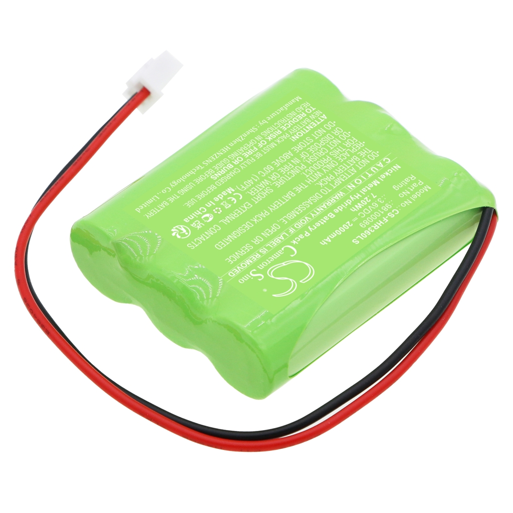 Compatible battery replacement for Fischer 98100089