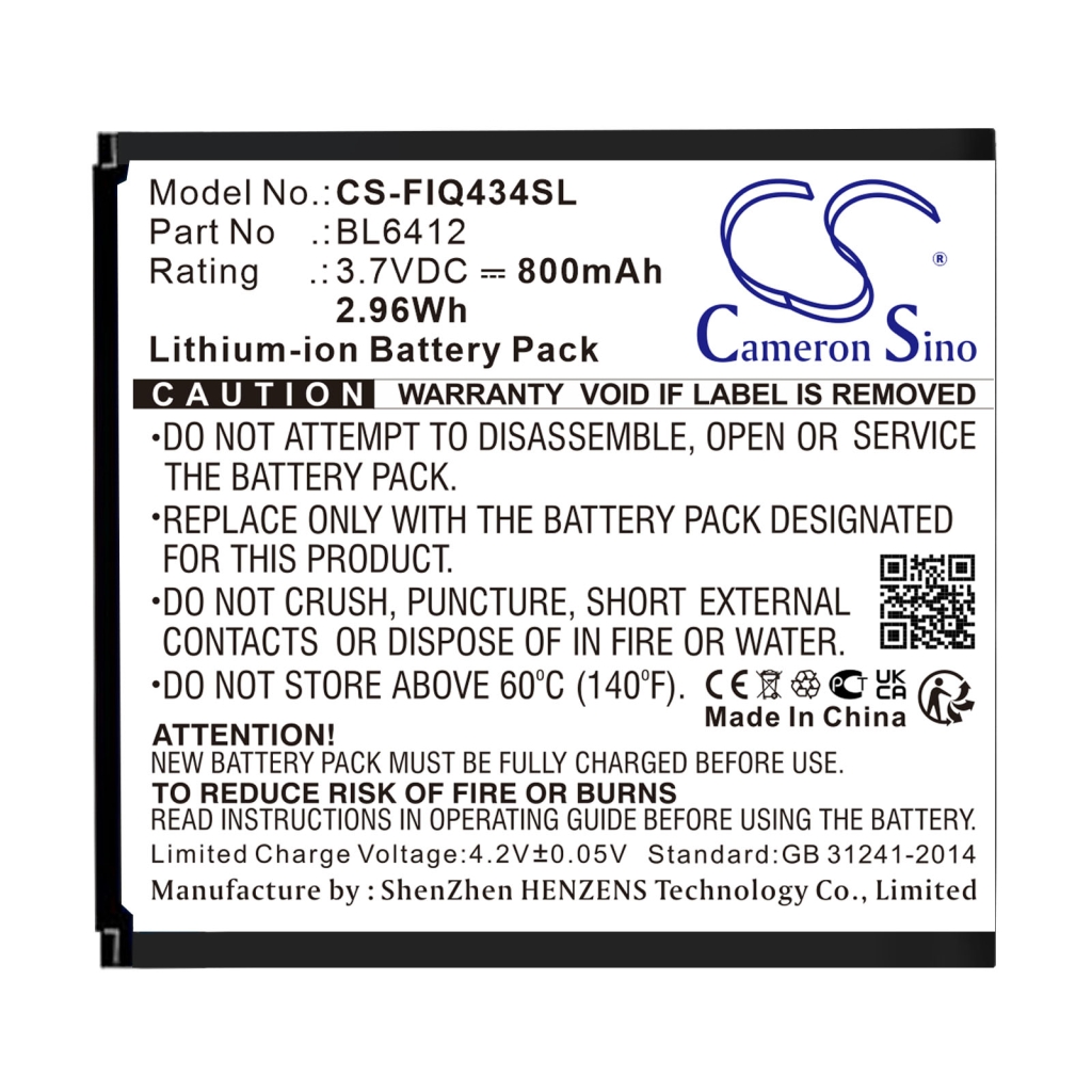 Mobile Phone Battery Fly CS-FIQ434SL