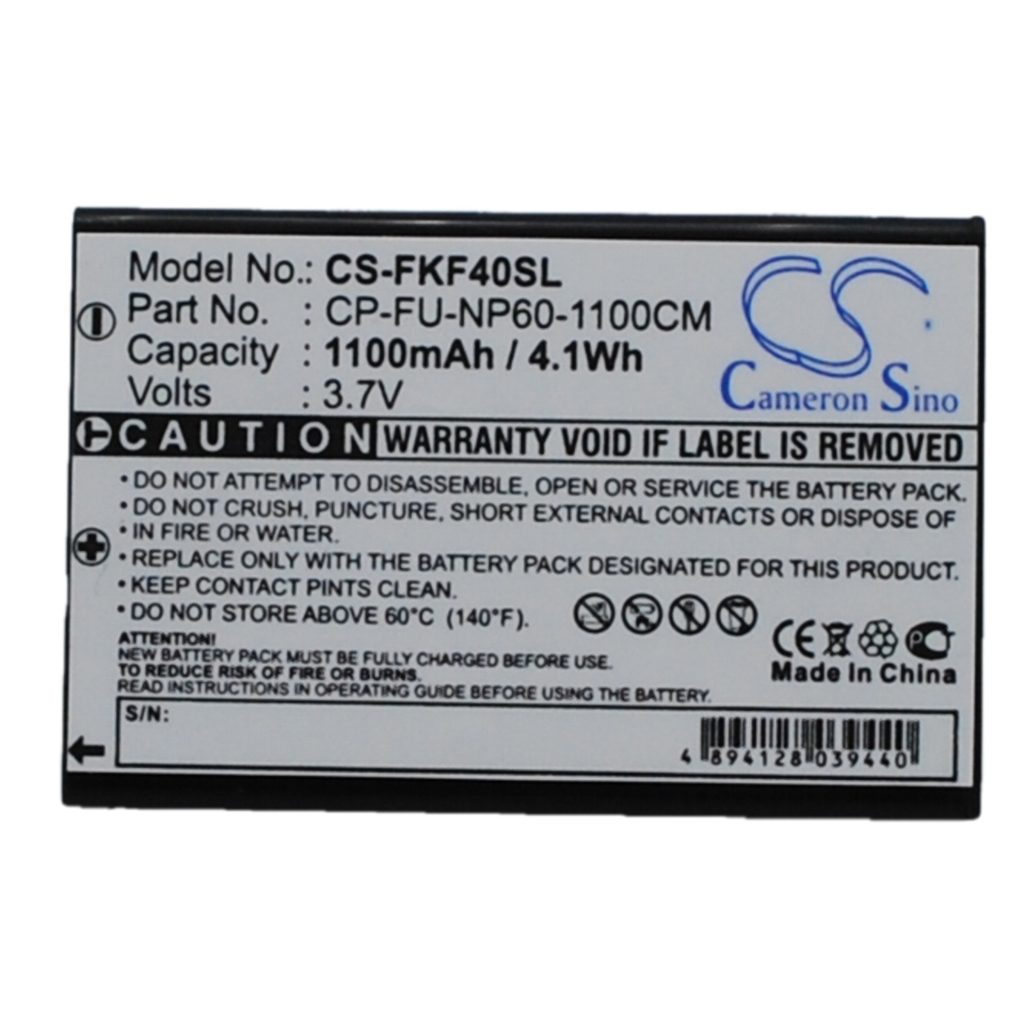 Batteries Remplace CP-FU-NP60-1100CM