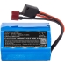 Compatible battery replacement for Bigblue BATCELL18650X7