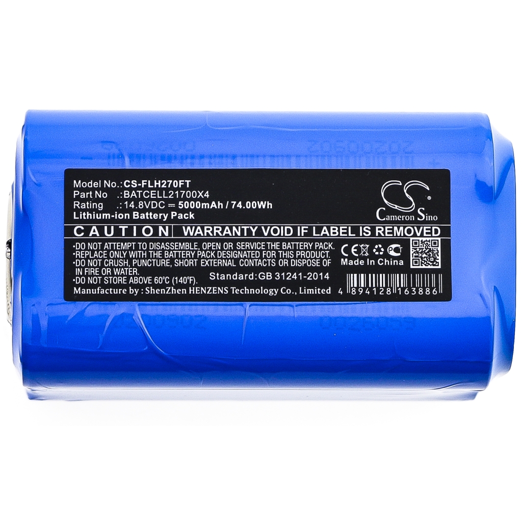 Compatible battery replacement for Bigblue BATCELL21700X4