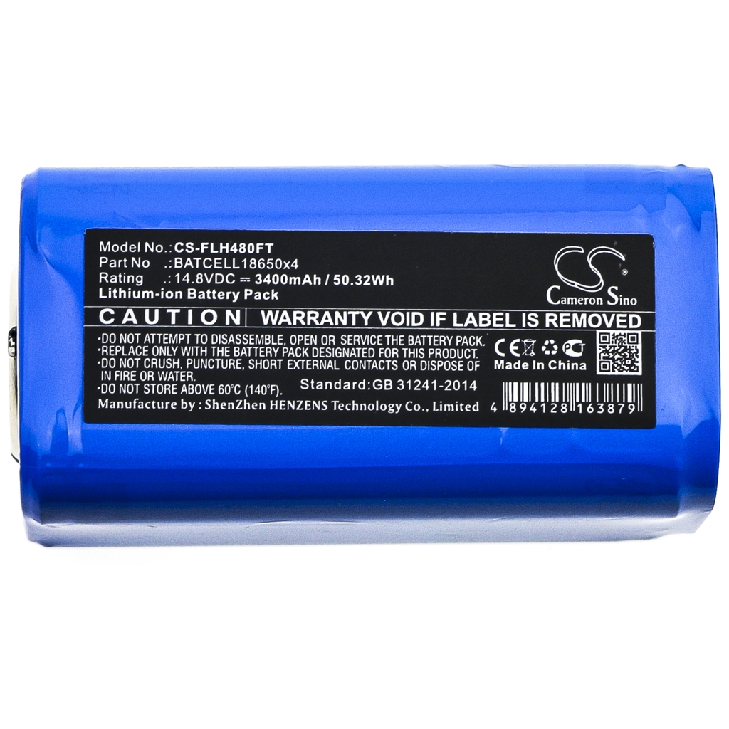 Compatible battery replacement for Bigblue BATCELL18650X4