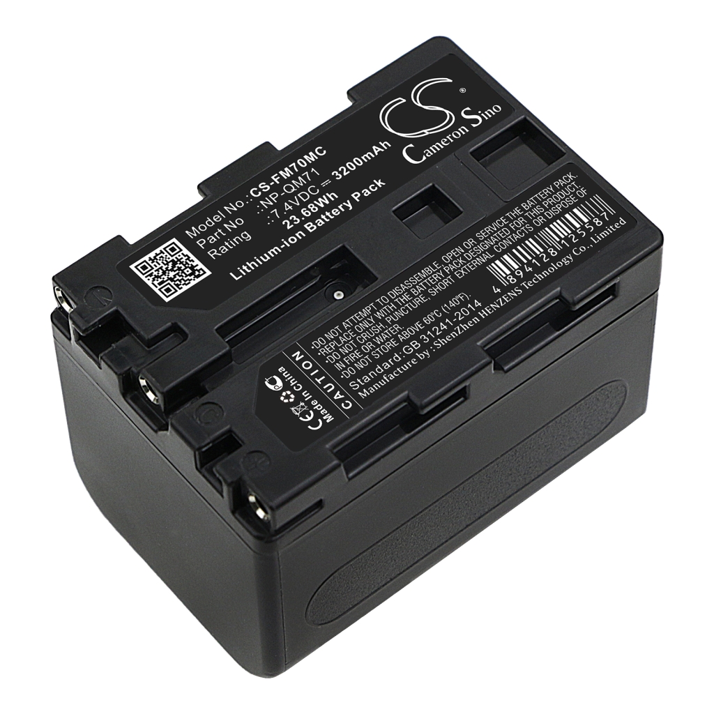 Battery Replaces NP-FM70