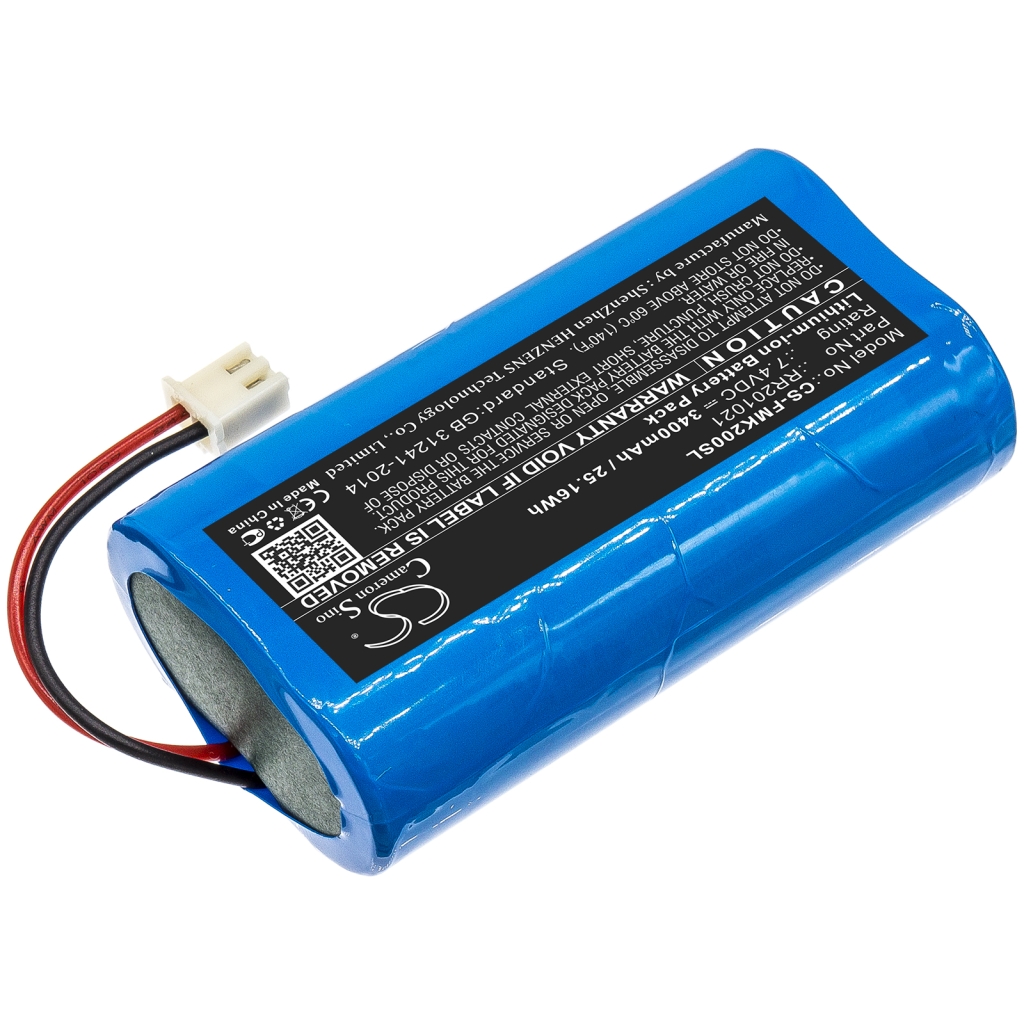 Remplacement de batterie compatible pour Fusion RR201021