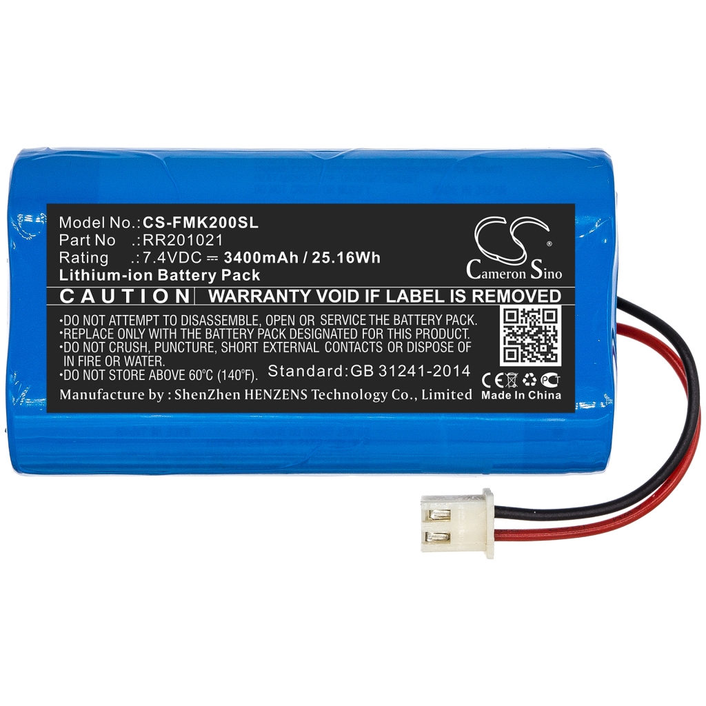 Remplacement de batterie compatible pour Fusion RR201021