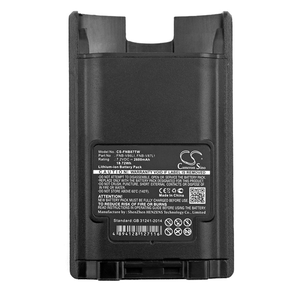 Batteries Remplace FNB-V86