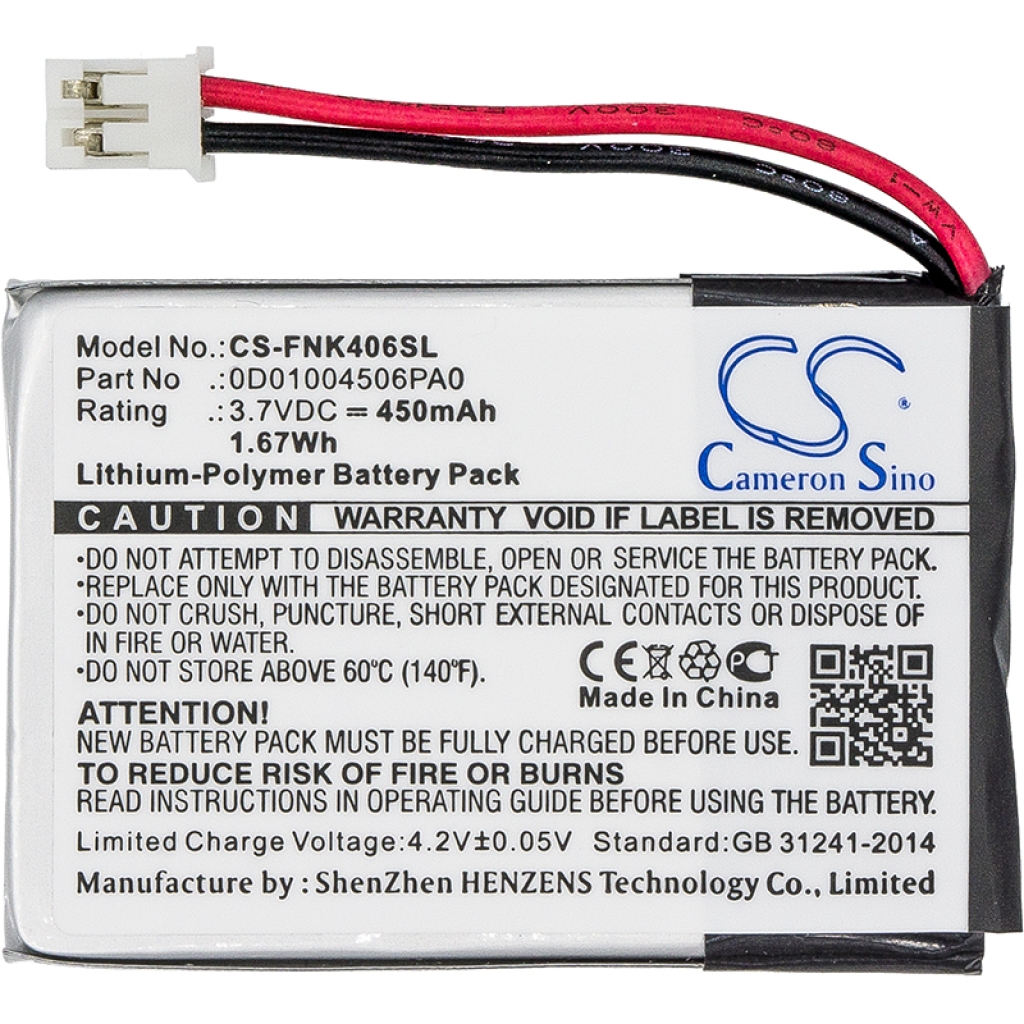 Compatible battery replacement for Franklin 0D01004506PA0