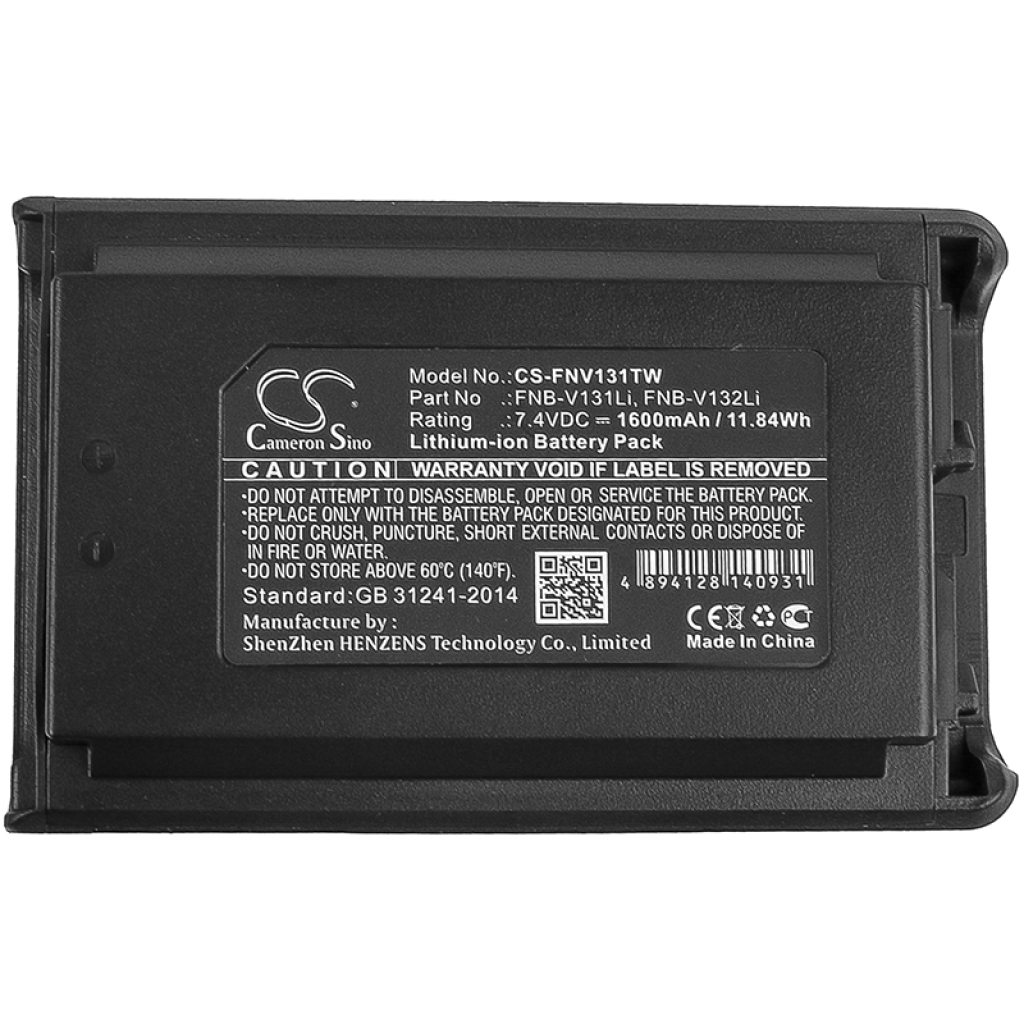 Battery Replaces FNB-V132Li