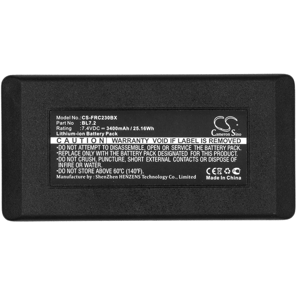 Compatible battery replacement for Falard BL7.2