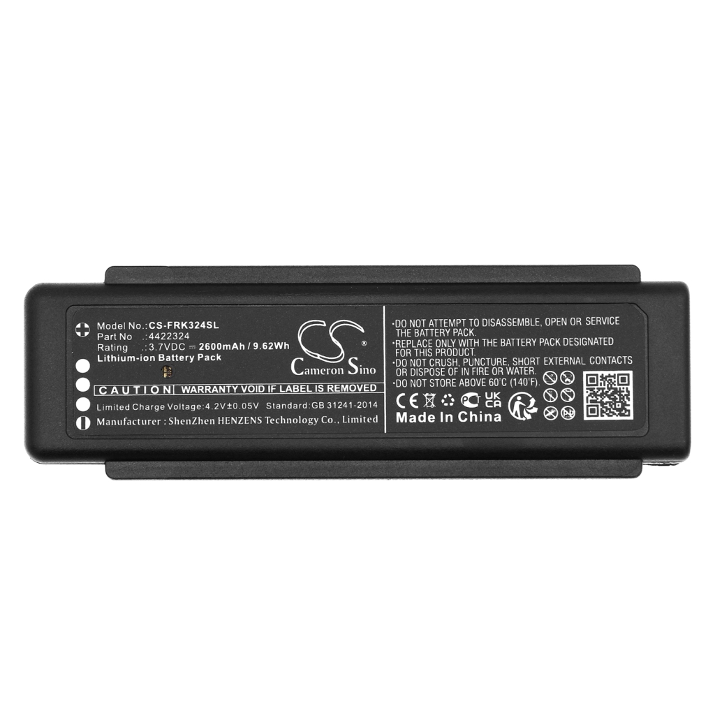 Compatible battery replacement for Fluke 4422324