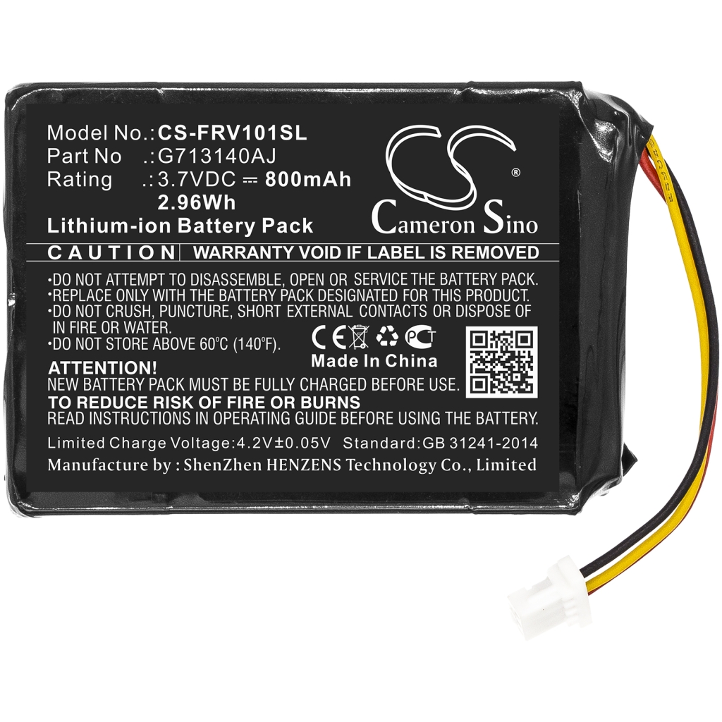 Compatible battery replacement for FLIR G713140AJ