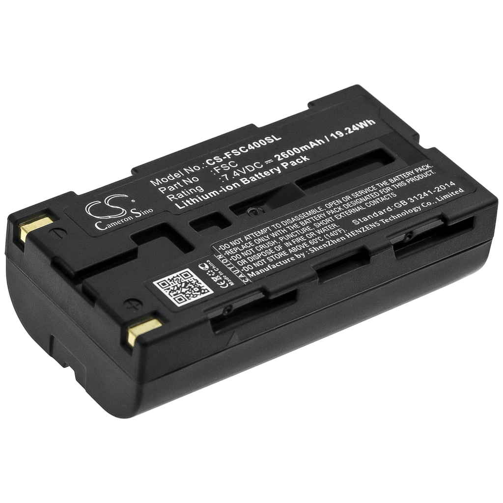 Remplacement de batterie compatible pour Fuji FSC