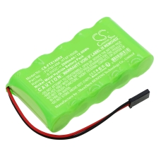 Remplacement de batterie compatible pour Futaba  HT5F1800B, FUTM1484