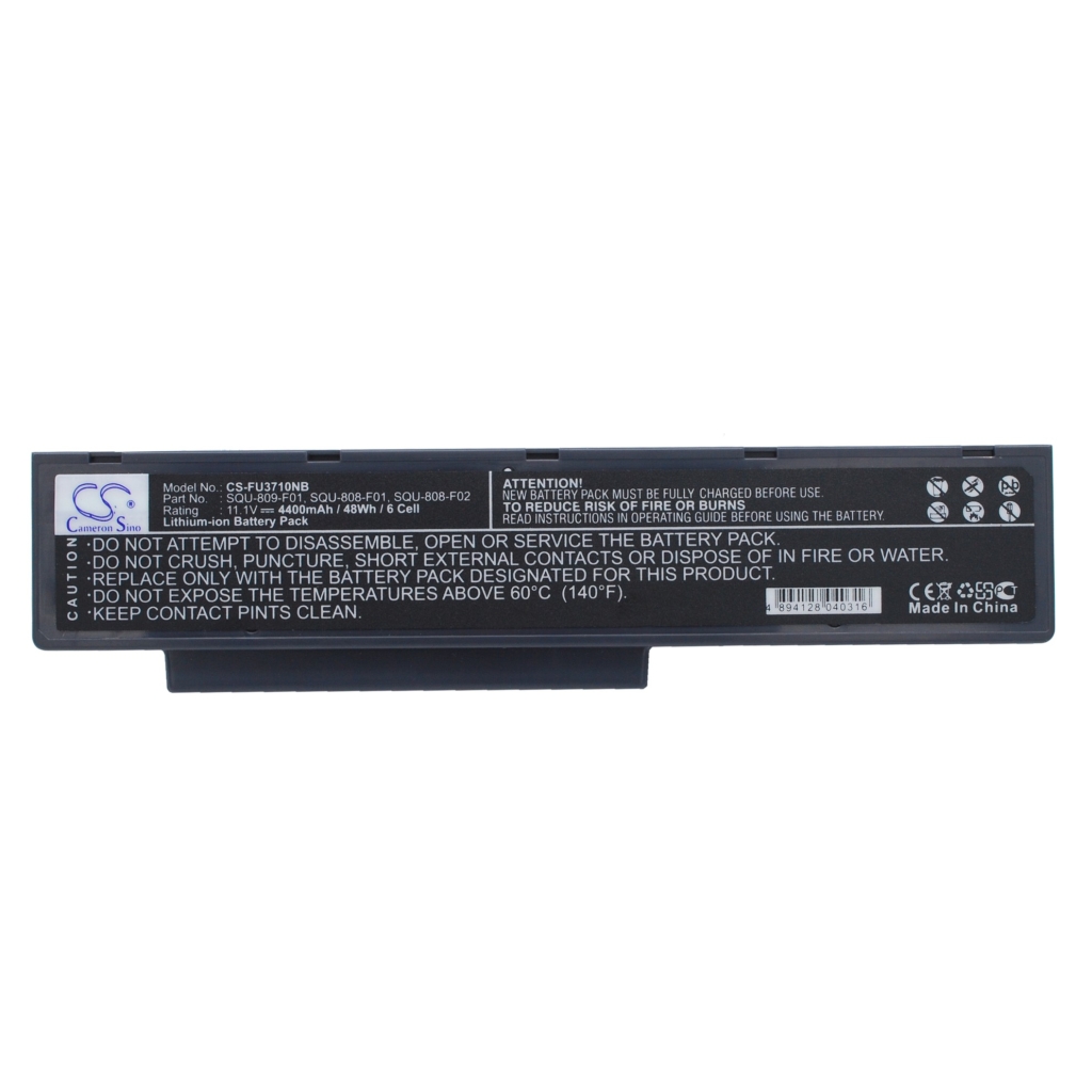 Batterie pour ordinateur portable Fujitsu CS-FU3710NB