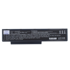 Remplacement de batterie compatible pour FUJITSU 3UR18650-2-T0182,S26393-E048--V613-03-0937,S26393-E048--V661-02-0938,SQU-808,SQU-808-F01...