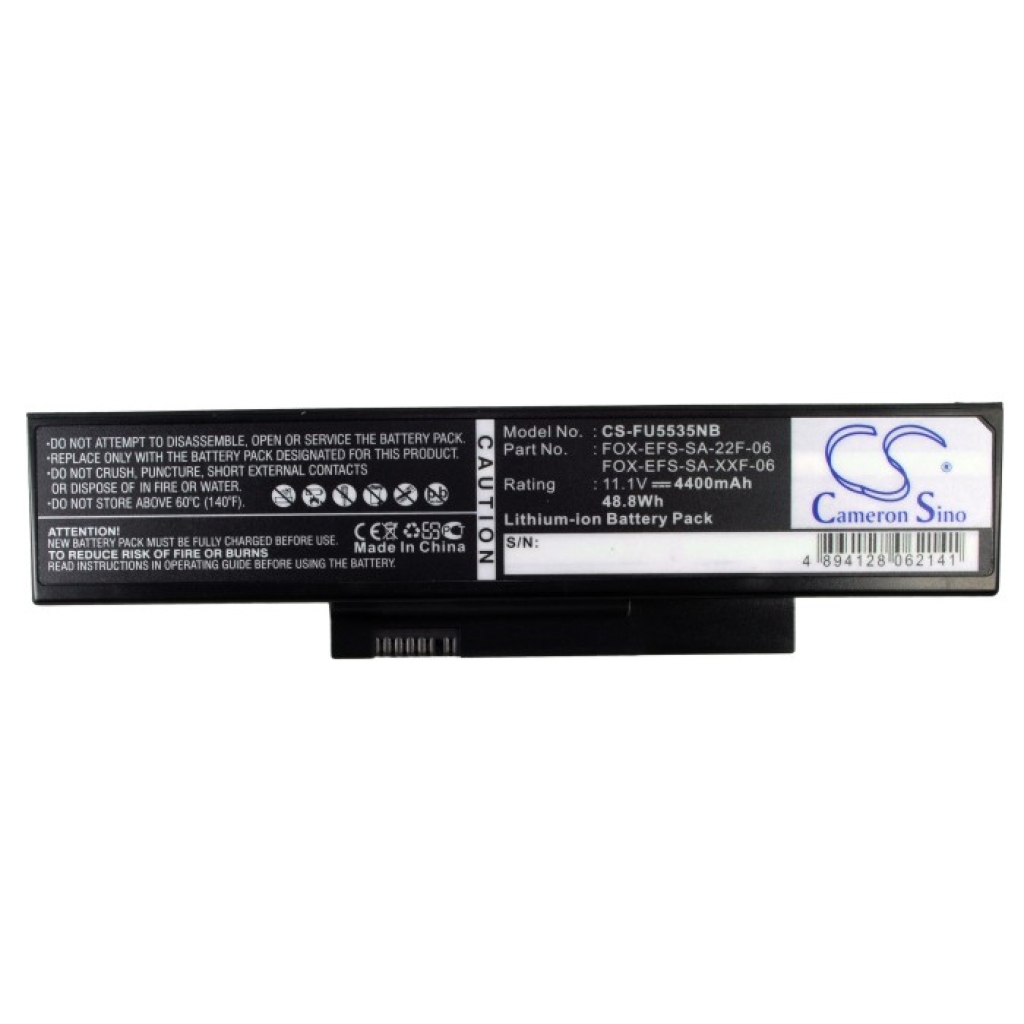 Notebook battery Fujitsu Esprimo Mobile V5505