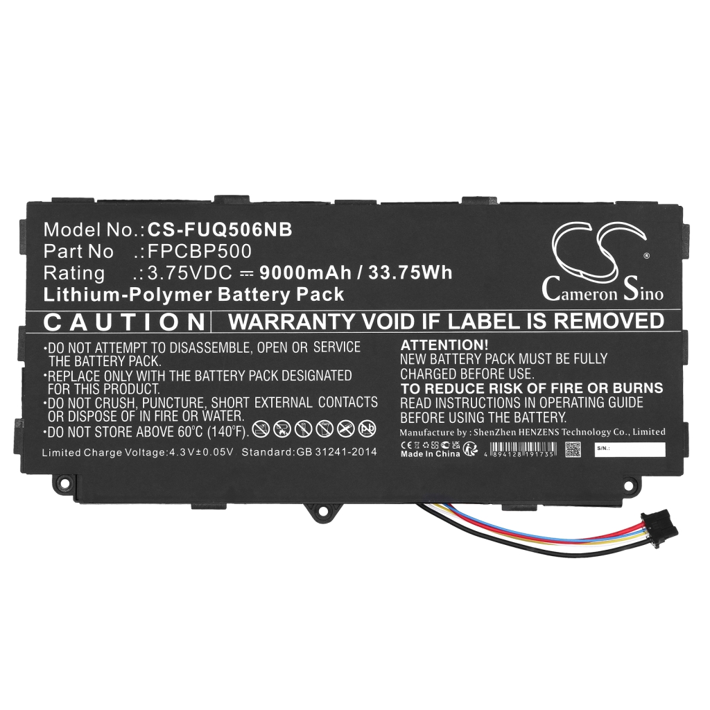 Battery Replaces FPCBP500