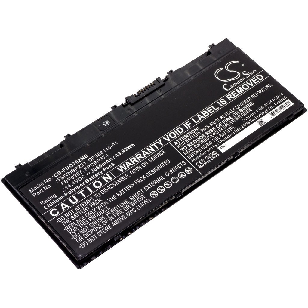 Batterie pour ordinateur portable Fujitsu CS-FUQ702NB