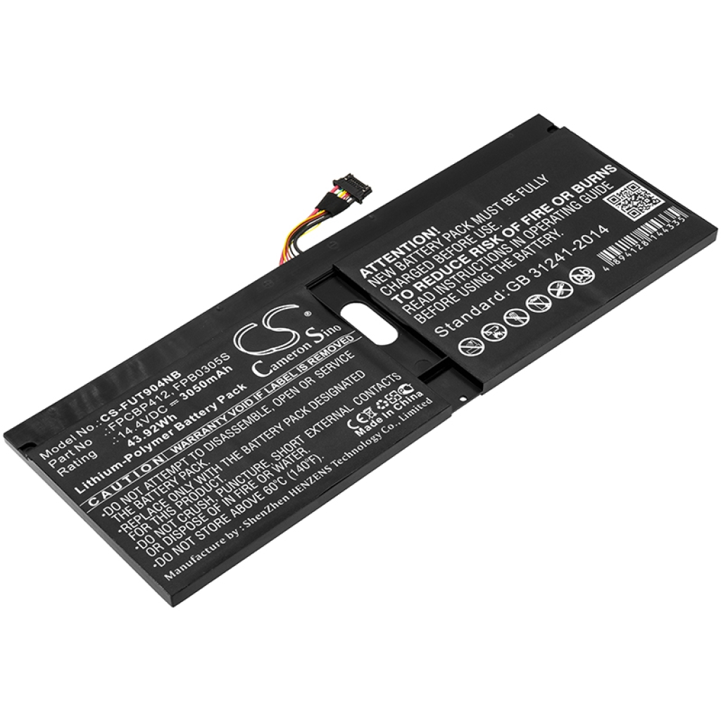 Batterie pour ordinateur portable Fujitsu CS-FUT904NB