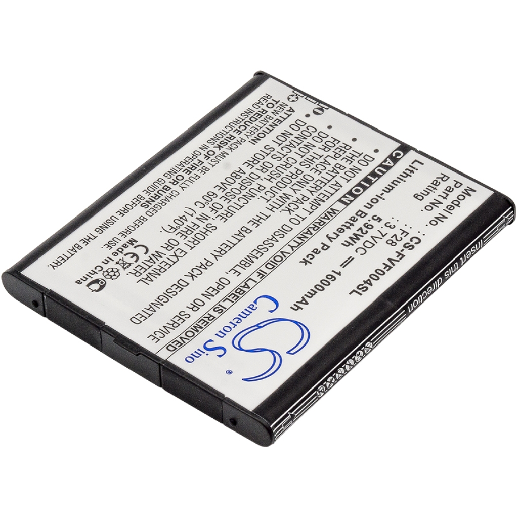 Compatible battery replacement for FUJITSU F28