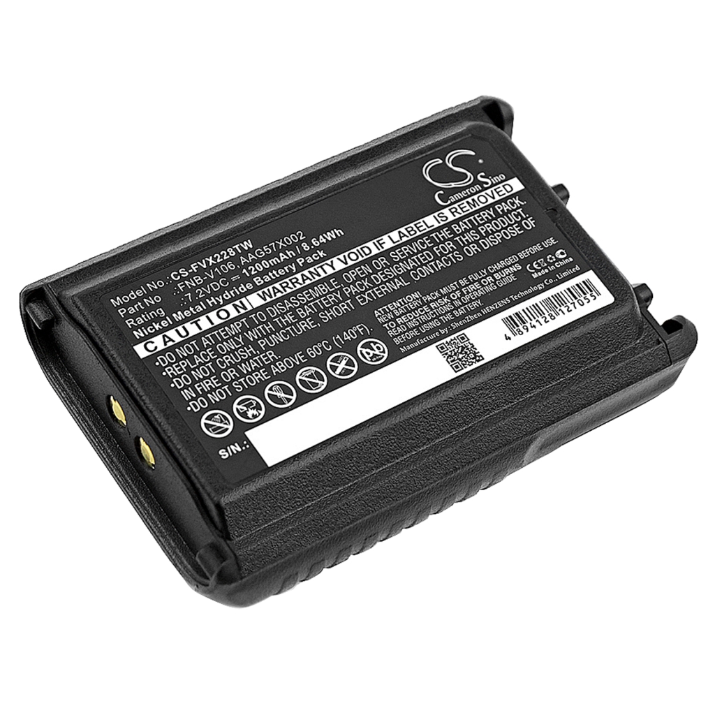 Batterie radio bidirectionnelle YAESU CS-FVX228TW